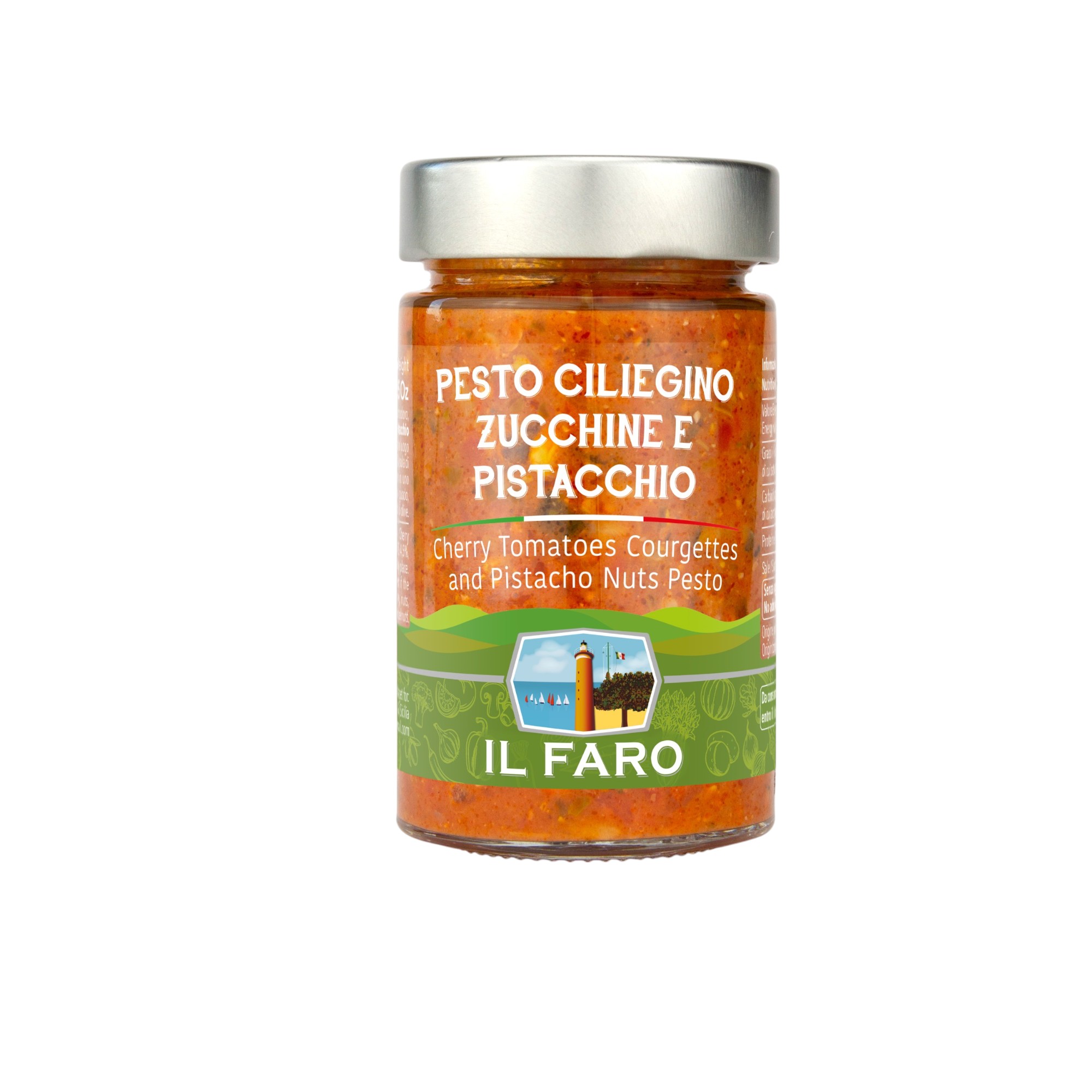 Pesto Ciliegino Zucchine e Pistacchio gr 200