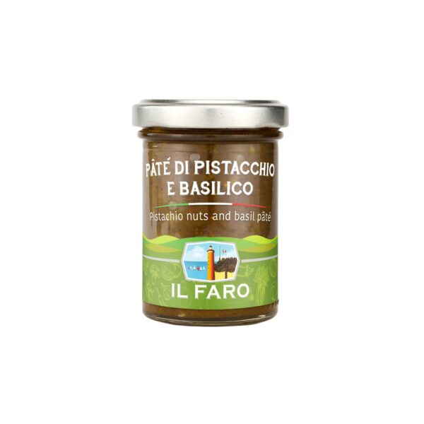 Patè di Pistacchio e basilico gr 90