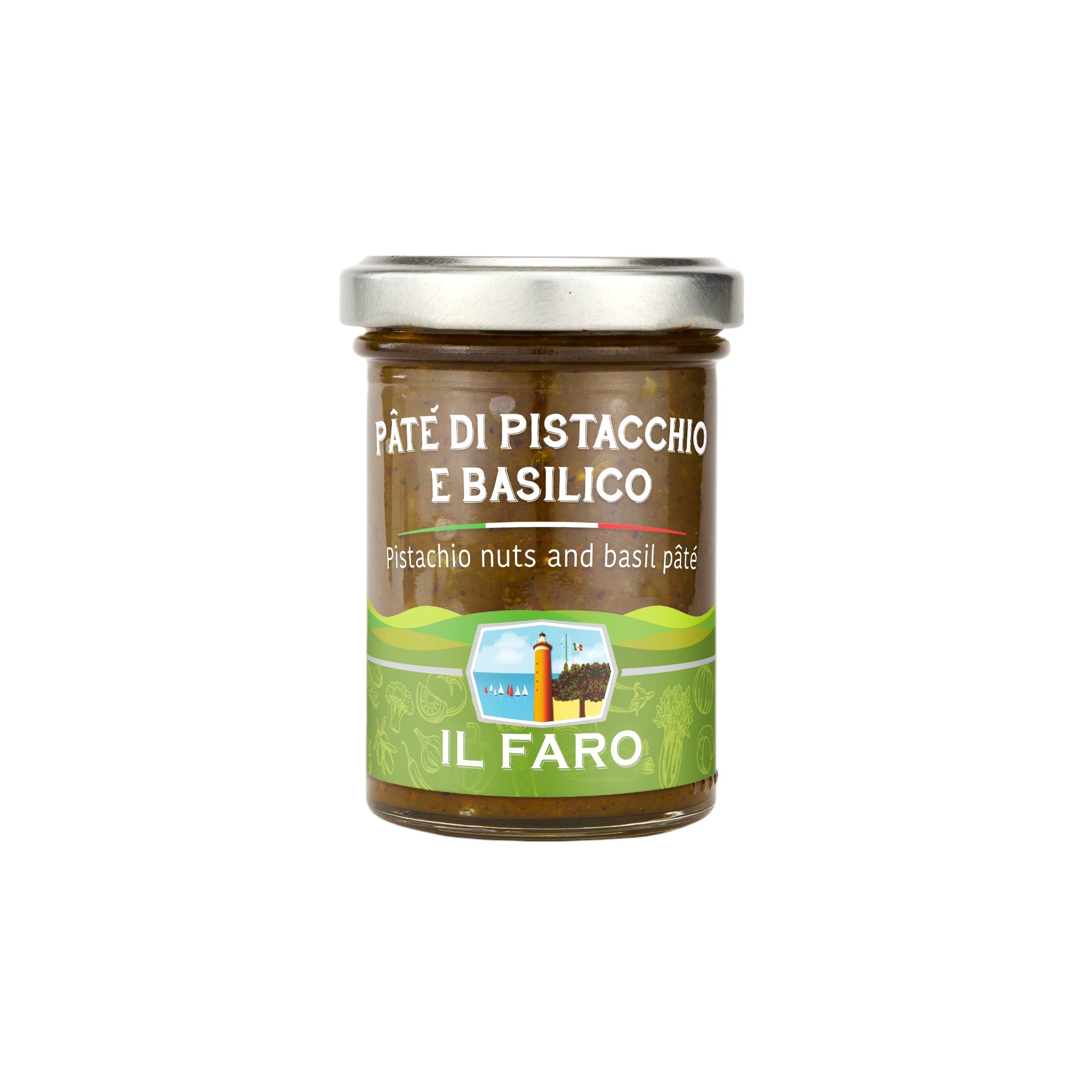 Patè di Pistacchio e basilico gr 90