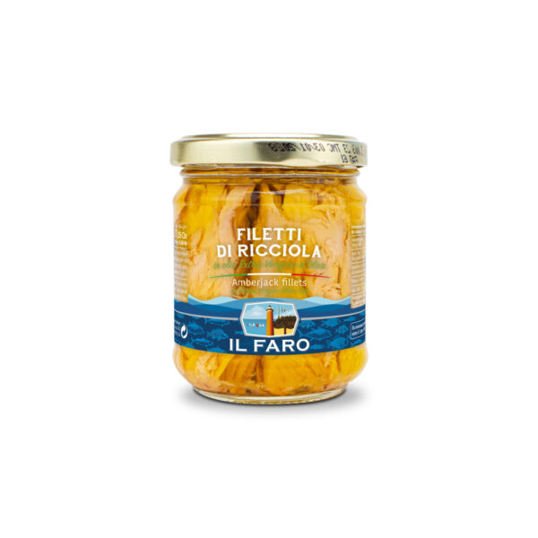 Filetto di Ricciola in Olio extravergine di Oliva