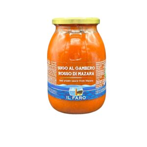 Sugo al gambero rosso di mazara gr 950